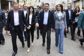 Vladimir Groisman with his wife Helen