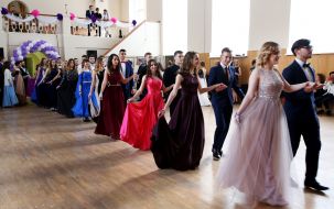 Participants of the charity ball