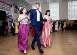 Participants of the charity ball