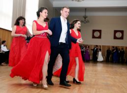 Participants of the charity ball