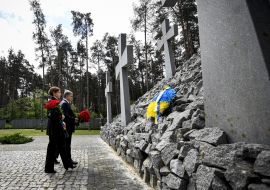 Petro Poroshenko with his wife Marina