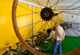 Колесо від велосипеда