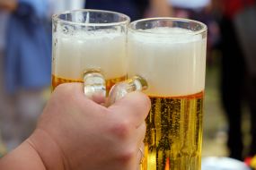 Beer glasses