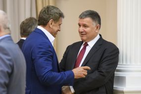 Igor Nasalik and Arsen Avakov