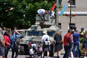 Празднование Дня Героев в Хмельницком