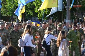 Празднование Дня Героев в Хмельницком