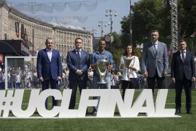 Opening of the "Festival of Champions" town in Kiev