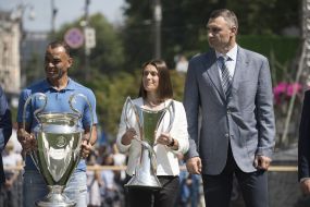 Opening of the "Festival of Champions" town in Kiev