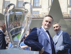 Vitali Klitschko and Nazar Kholodnitsky