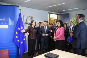 Signing of international bilateral documents