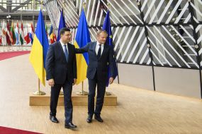 Vladimir Groisman and Donald Tusk