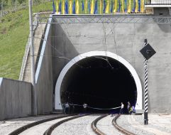 Beskydy railway tunnel