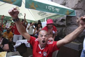 Болельщики ФК "Ливерпуль"