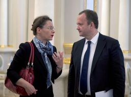 Ostap Semerak and Isabelle Dumont