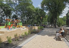 Обновленный парк "Владимирская горка"