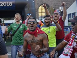 Болельщики ФК "Ливерпуль"