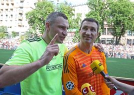 Vitali Klitschko and Vladimir Klichko