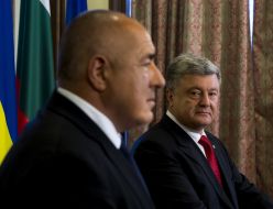 Boyko Borisov and Petro Poroshenko