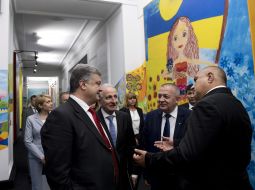 Boyko Borisov and Petro Poroshenko