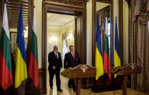 Boyko Borisov and Petro Poroshenko
