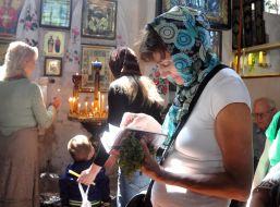 Богослужение по случаю Святой Троицы