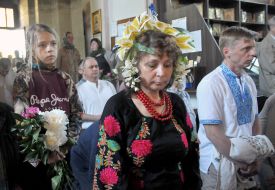 Богослужение по случаю Святой Троицы