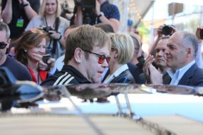 Elton John and Victor Pinchuk