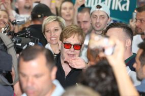 Elton John and Elena Pinchuk