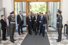 Vladimir Groysman and Frank-Walter Steinmeier