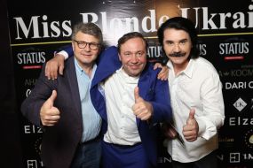 Oleg Pinchuk, Yevgeny Kemerovsky and Pavlo Zibrov
