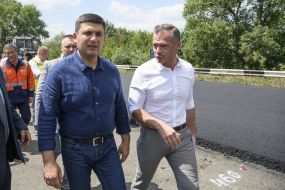 Володимир Гройсман та Славомір Новак