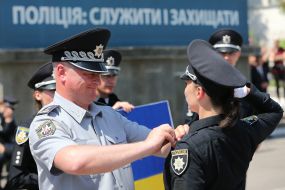 Issue of Cadets of the Academy of Patrol Police