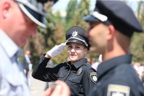 Issue of Cadets of the Academy of Patrol Police
