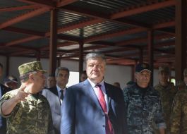 Петр Порошенко и Степан Полторак