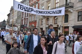 Participants of the procession
