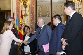 Petro Poroshenko, Stepan Kubiv, Ana Maria Pastor