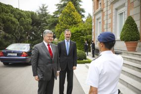 Petro Poroshenko,Felipe VI King of Spain