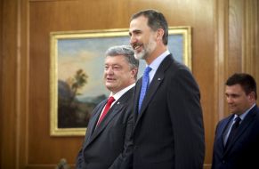 Petro Poroshenko,Felipe VI King of Spain
