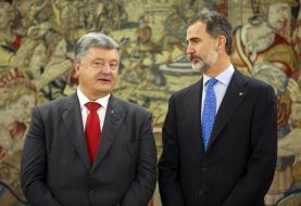 Petro Poroshenko,Felipe VI King of Spain