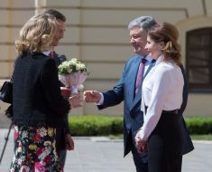 Встреча Петра Порошенко и Принца Лихтенштейна Алоиза