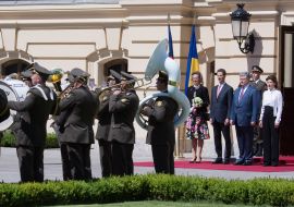 Встреча Петра Порошенко и Принца Лихтенштейна Алоиза