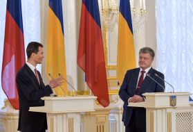 Петр Порошенко и Принц Лихтенштейна Алоиз