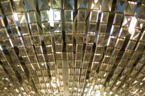 Chandelier in the session hall of the Verkhovna Rada of Ukraine