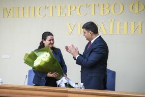 Vladimir Groisman and Oksana Markarova