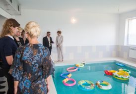 Открытие центра медико-социальной реабилитации детей