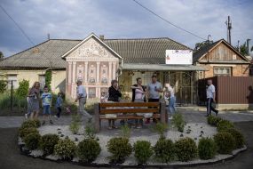 Visitors to the Festival of OperaFest Tulchyn