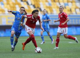 Selection on World Cup 2019. Ukrainian national team - Denmark national team