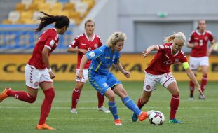 Selection on World Cup 2019. Ukrainian national team - Denmark national team
