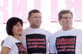 Николай Поворозник и Валентина Гинзбург