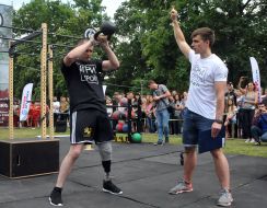 Participants in the cross-match competition "Heroes' Games"